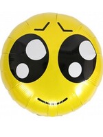 Фольгированный шар с гелием "Несчастный смайлик" №12