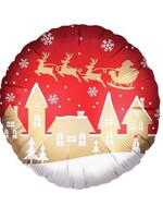 Фольгированный шар с гелием "Новогодняя ночь" №2