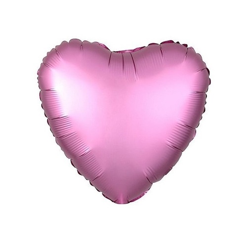 Фольгированный шар с гелием "Розовое сердце" №44