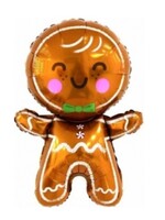 Фольгированная фигура с гелием "Пряничный человечек" №91