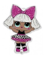 Фольгированная фигура с гелием "Роскошная Дива" №79