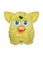 Фольгированная фигура с гелием "Фёрби", жёлтый №99