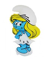 Фольгированная фигура с гелием "Смурффета" №84