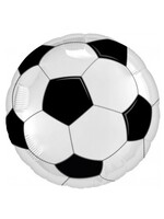 Фольгированный шар с гелием Футбольный мяч №33