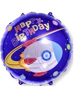 Фольгированный шар с гелием "HAPPY BIRTHDAY", ракета №310