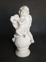 Сувенир ангел с арфой