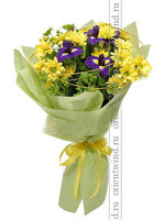 Букет из хризантем