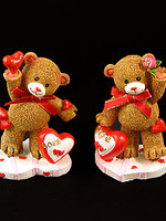 Фигурка "Мишутка с сердцем", 9,5 см.