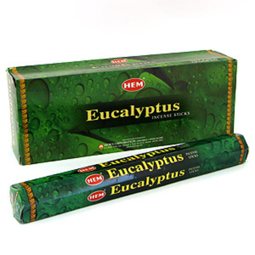 Благовония HEM, шестигранники, Eucalyptus (Эвкалипт)