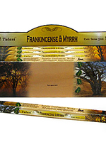 Благовония Sarathi, четырехгранники, Ладан-Мирра (Frank-Myrr)