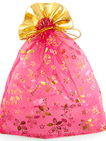 Мешочек для подарков, розовый