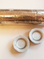 Уголь серебряный, 11 штук