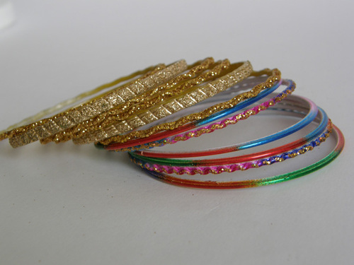 Набор браслетов "Восточная Индия", цветные, 6.2 см