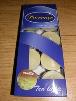 Свечи в гильзах "Ваниль", 10 шт.