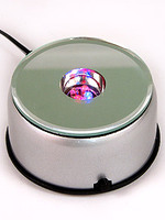 Подставка под хрусталь, серая 8 см