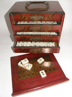 Сувенир MAH JONG, в шкатулке