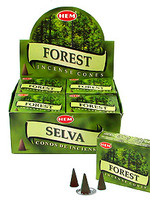 Благовония HEM Лес, 10 конусов