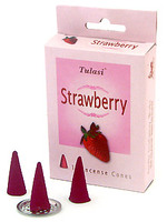 Благовония Sarathi Клубника, конусы