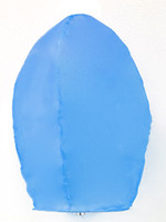 Небесный фонарик, голубой