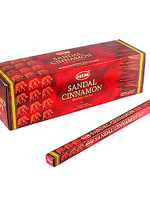 Благовония HEM, четырехгранники, Сандал Корица (Sandal Cinnamon)